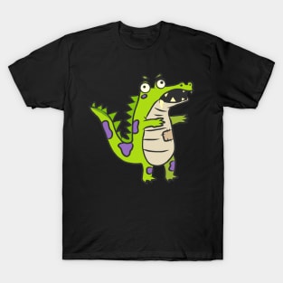 Crocodile animal motif alligator animal welfare for children T-Shirt